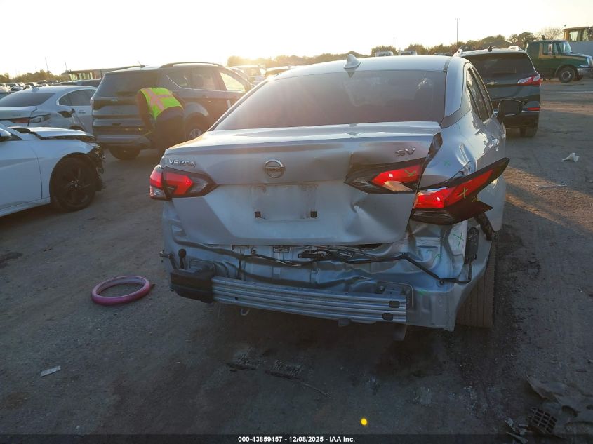 2021 Nissan Versa Sv Xtronic Cvt VIN: 3N1CN8EV7ML861317 Lot: 43859457