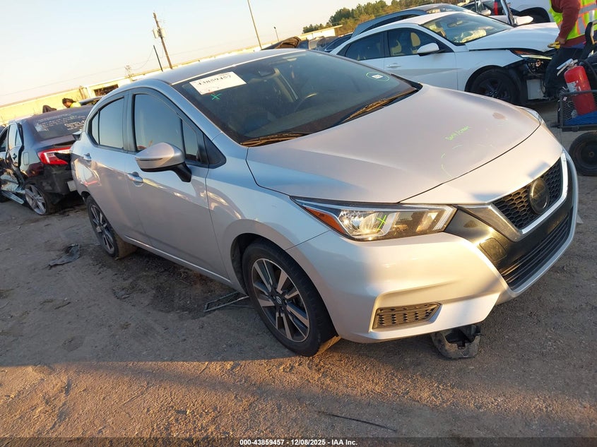 3N1CN8EV7ML861317 2021 Nissan Versa Sv Xtronic Cvt auction photo 1