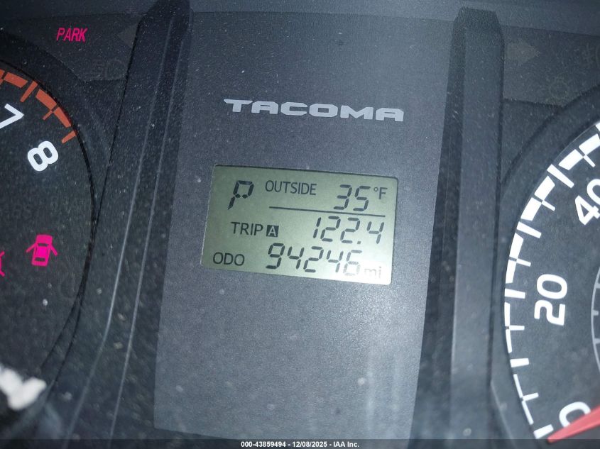 2017 Toyota Tacoma Sr V6 VIN: 3TMCZ5AN4HM096718 Lot: 43859494