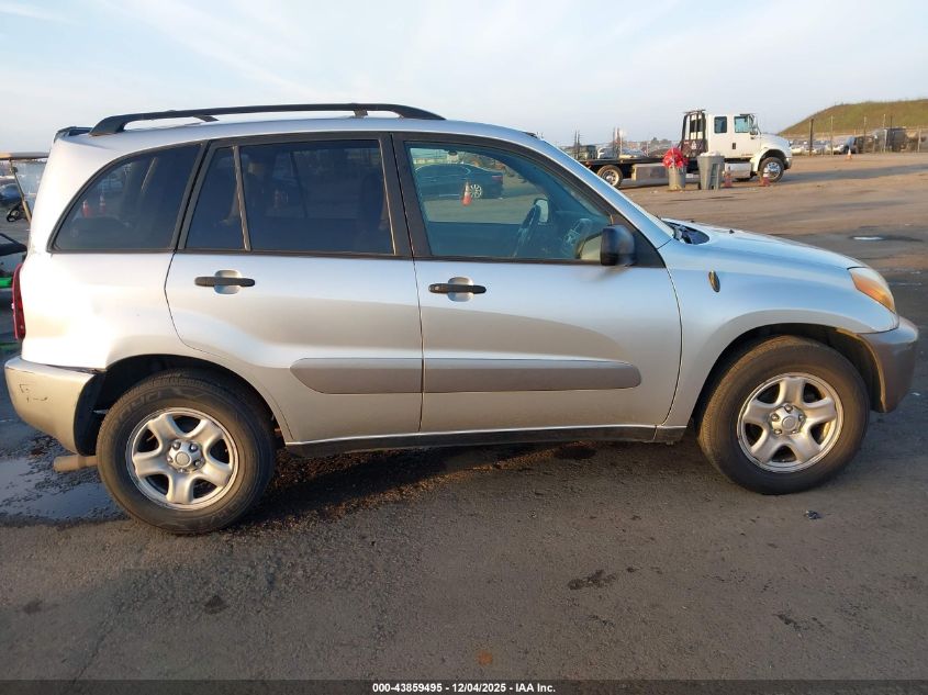 2003 Toyota Rav4 VIN: JTEGH20VX30106907 Lot: 43859495