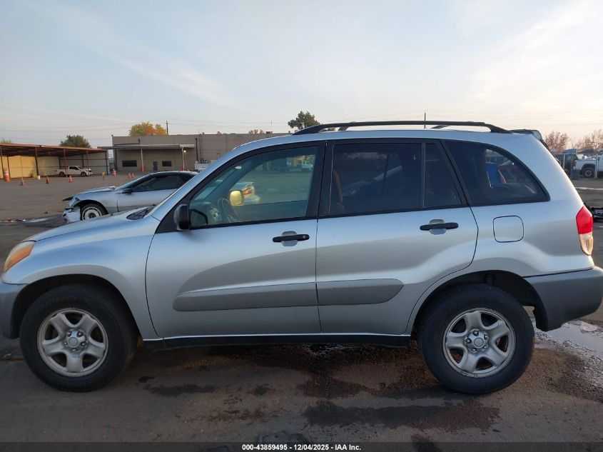 2003 Toyota Rav4 VIN: JTEGH20VX30106907 Lot: 43859495
