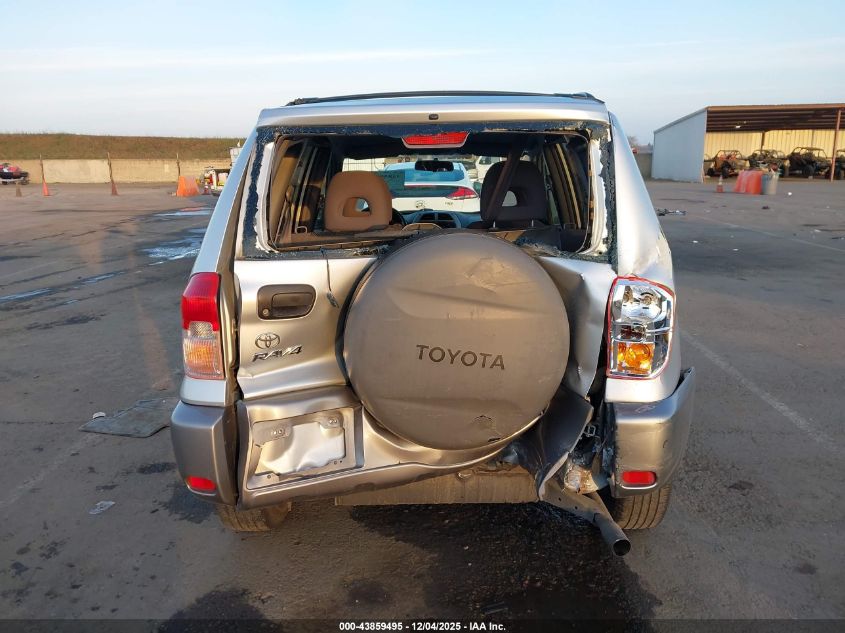 2003 Toyota Rav4 VIN: JTEGH20VX30106907 Lot: 43859495