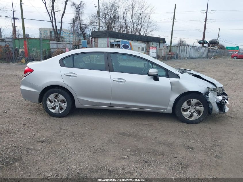 2015 Honda Civic Lx VIN: 19XFB2F58FE299224 Lot: 43859515