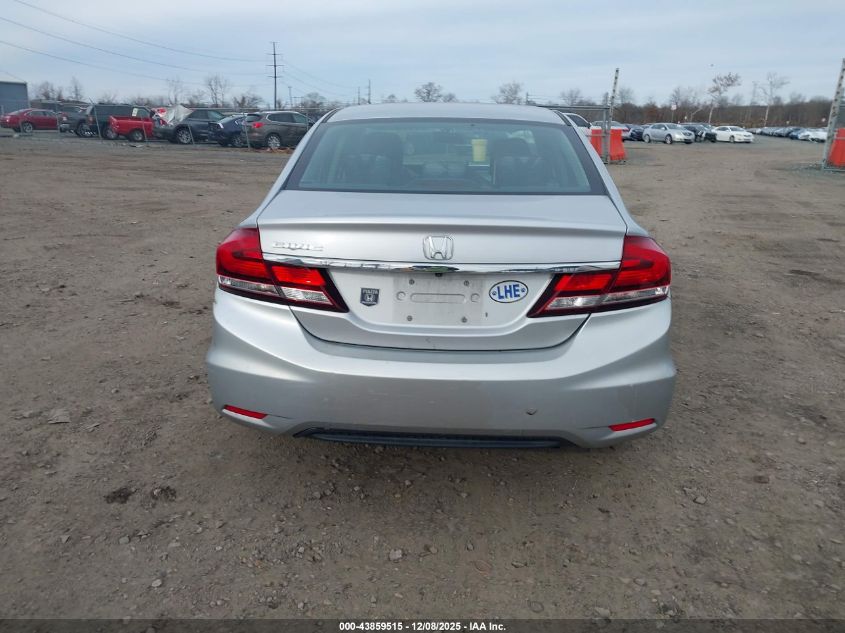 2015 Honda Civic Lx VIN: 19XFB2F58FE299224 Lot: 43859515