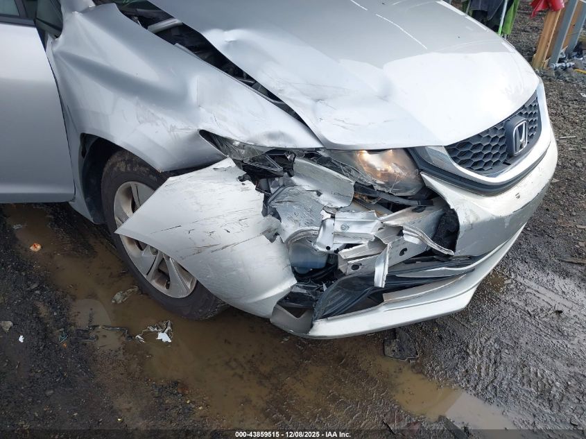 2015 Honda Civic Lx VIN: 19XFB2F58FE299224 Lot: 43859515