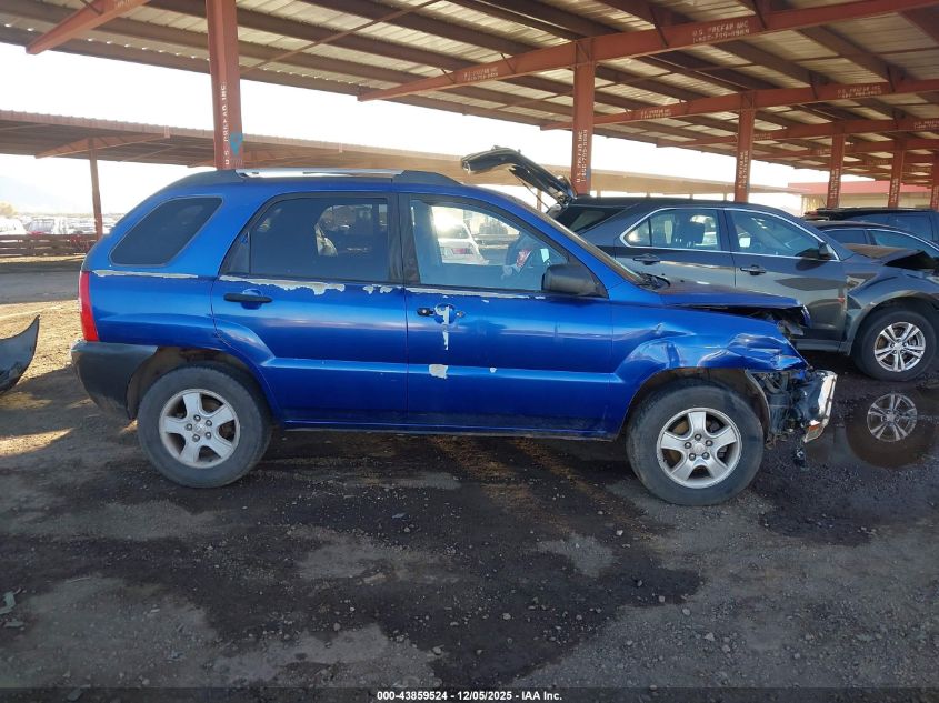 2007 Kia Sportage Lx VIN: KNDJF724377304209 Lot: 43859524