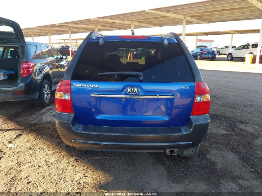 2007 Kia Sportage Lx VIN: KNDJF724377304209 Lot: 43859524