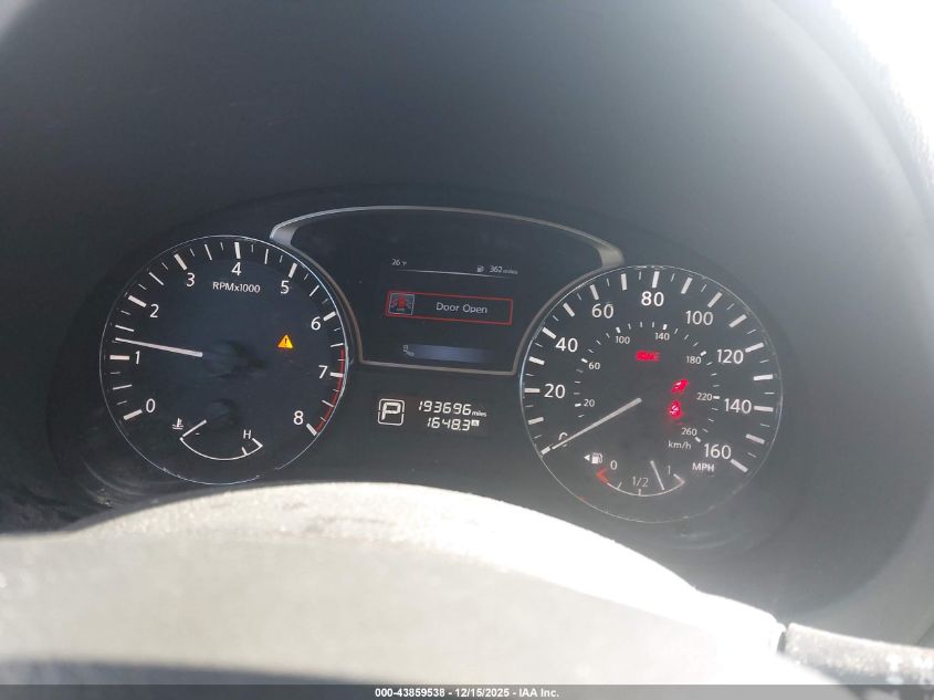 2015 Nissan Altima 2.5 Sl VIN: 1N4AL3AP8FN408532 Lot: 43859538