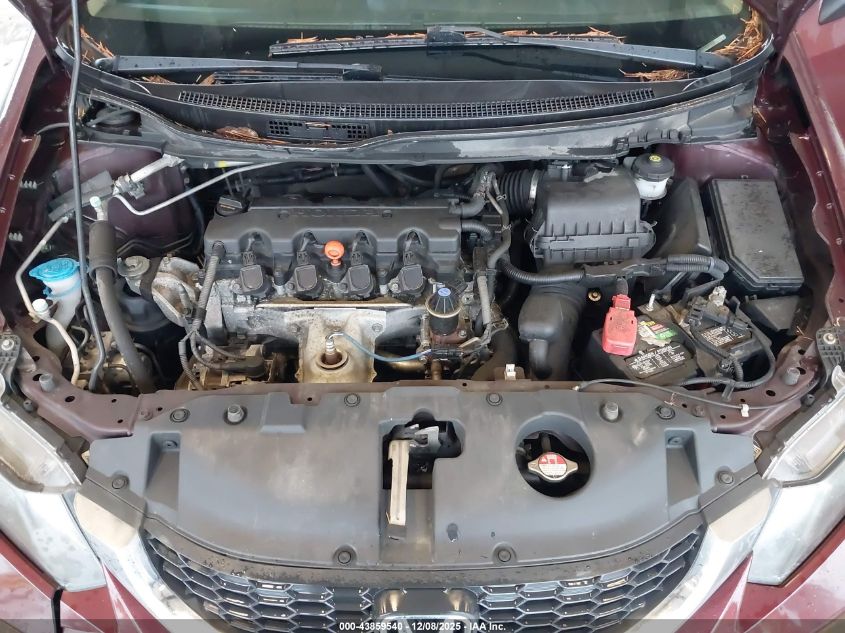 2015 Honda Civic Lx VIN: 2HGFB2F51FH522077 Lot: 43859540