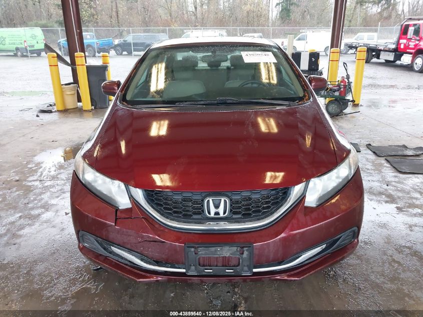 2015 Honda Civic Lx VIN: 2HGFB2F51FH522077 Lot: 43859540