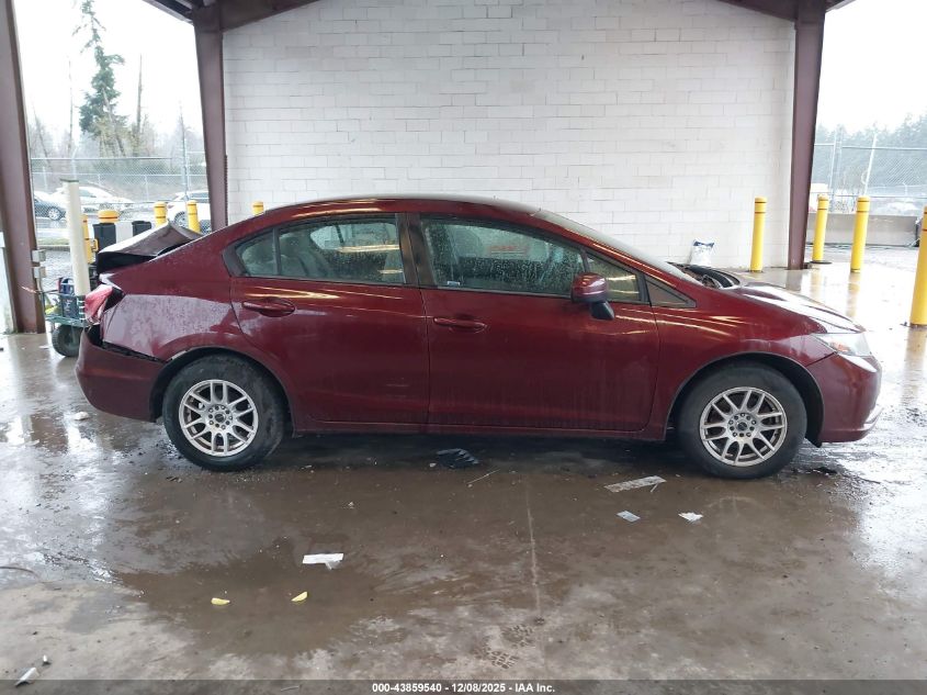 2015 Honda Civic Lx VIN: 2HGFB2F51FH522077 Lot: 43859540