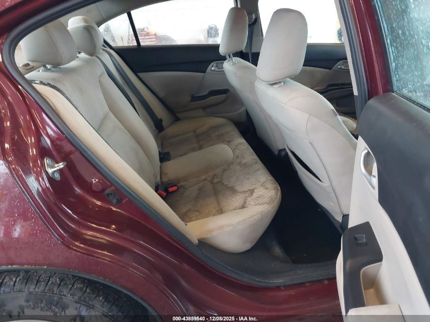 2015 Honda Civic Lx VIN: 2HGFB2F51FH522077 Lot: 43859540