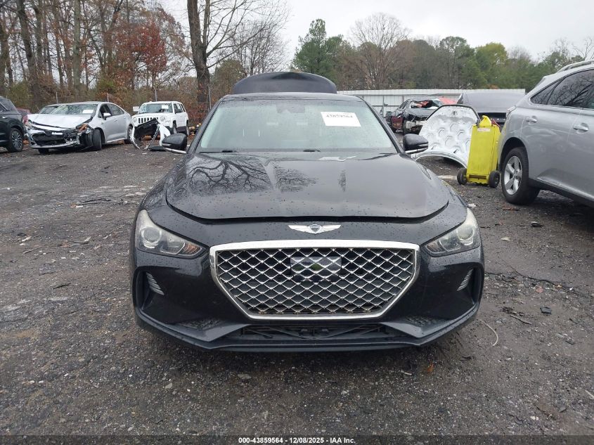 2019 Genesis G70 2.0T Advanced VIN: KMTG64LA8KU030854 Lot: 43859564