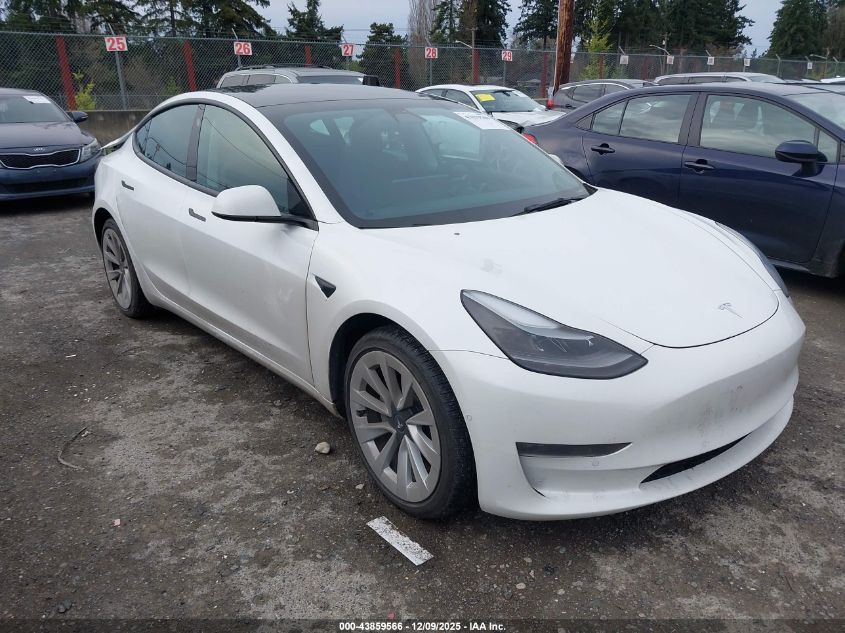 TESLA MODEL 3 LONG RANGE DUAL MOTOR ALL-WHEEL DRIVE