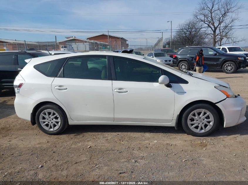 2013 Toyota Prius V Three VIN: JTDZN3EU0D3259386 Lot: 43859577