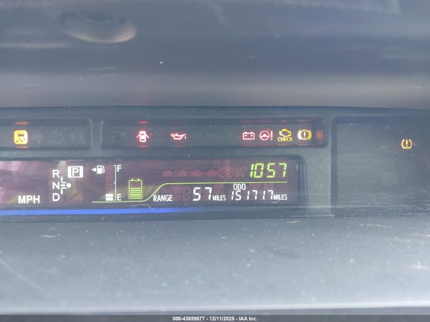 2013 Toyota Prius V Three VIN: JTDZN3EU0D3259386 Lot: 43859577