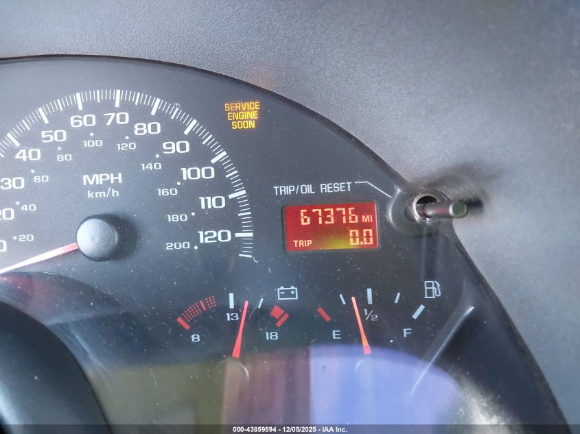 1999 Chevrolet Camaro VIN: 2G1FP22K0X2119068 Lot: 43859594