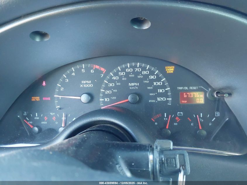 1999 Chevrolet Camaro VIN: 2G1FP22K0X2119068 Lot: 43859594