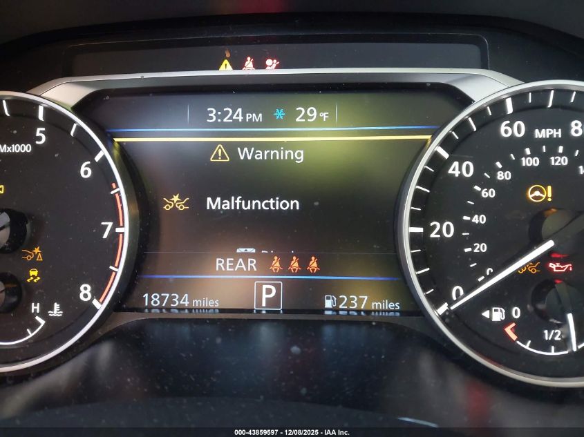 2024 Nissan Altima Sr Intelligent Awd VIN: 1N4BL4CW7RN319098 Lot: 43859597