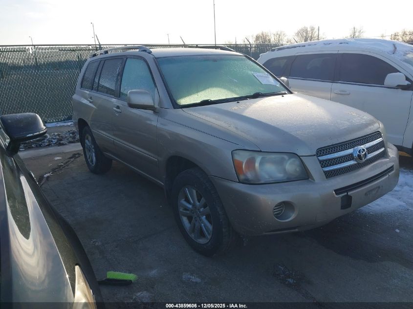 2006 Toyota Highlander Hybrid V6