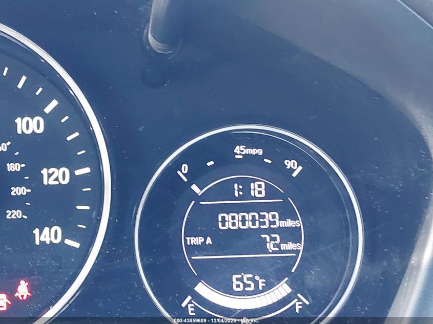 2018 Honda Hr-V Ex VIN: 3CZRU5H55JM715888 Lot: 43859609