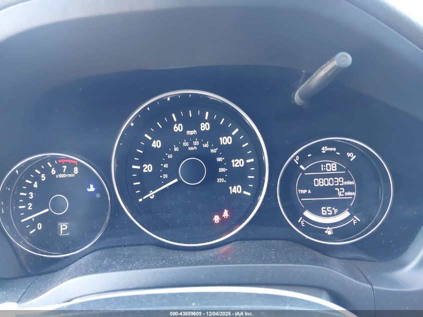 2018 Honda Hr-V Ex VIN: 3CZRU5H55JM715888 Lot: 43859609