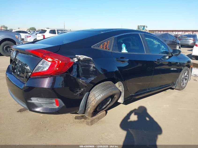 2017 Honda Civic Lx VIN: 19XFC2F51HE040915 Lot: 43859608