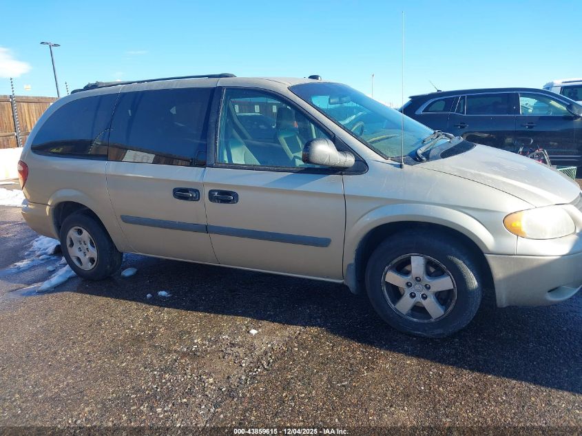 2005 Dodge Grand Caravan Se VIN: 1D4GP24R85B288542 Lot: 43859615