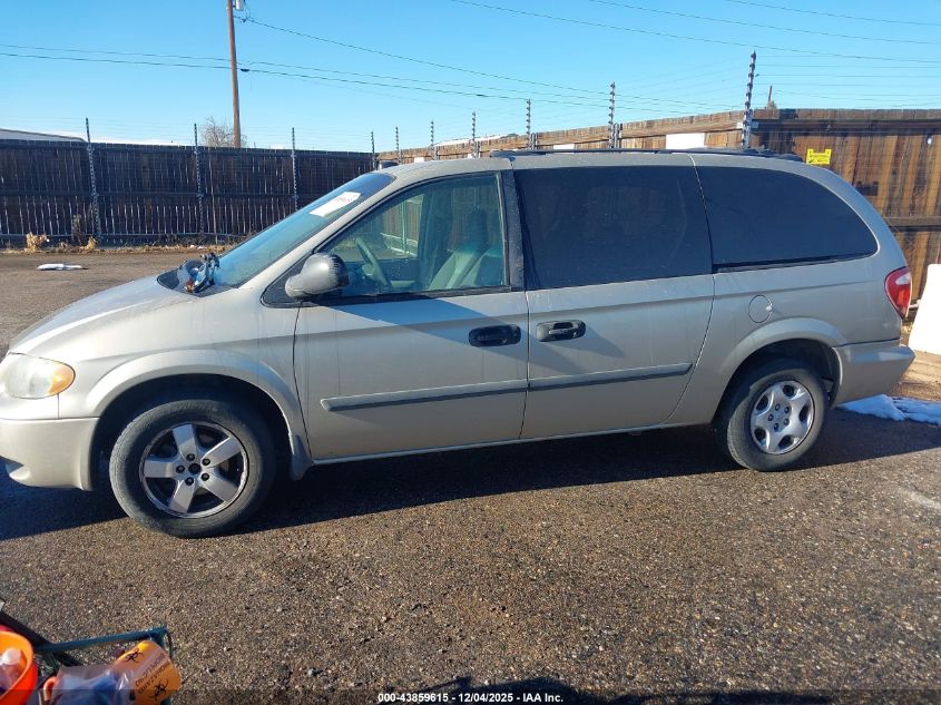 2005 Dodge Grand Caravan Se VIN: 1D4GP24R85B288542 Lot: 43859615