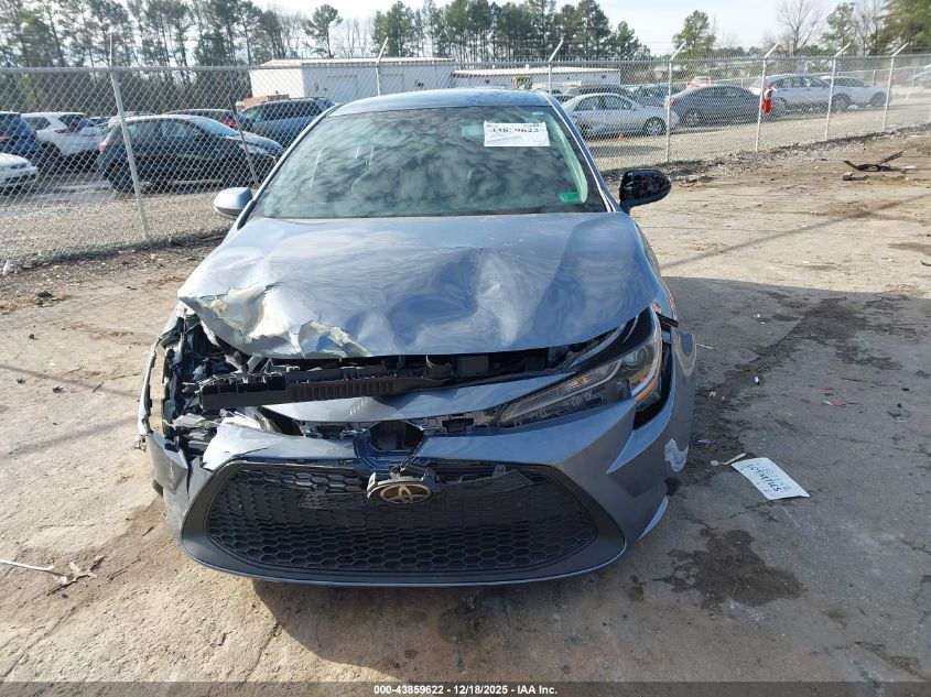 2022 Toyota Corolla Le VIN: 5YFEPMAE7NP285330 Lot: 43859622