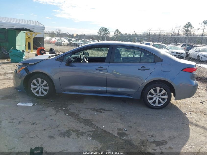 2022 Toyota Corolla Le VIN: 5YFEPMAE7NP285330 Lot: 43859622