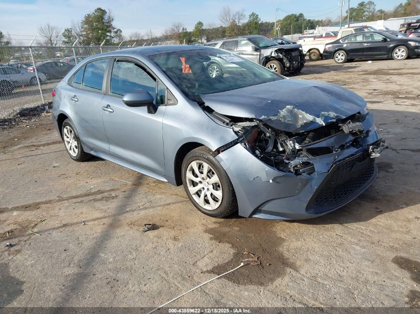 2022 Toyota Corolla Le VIN: 5YFEPMAE7NP285330 Lot: 43859622