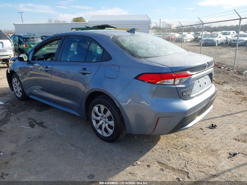 2022 Toyota Corolla Le VIN: 5YFEPMAE7NP285330 Lot: 43859622