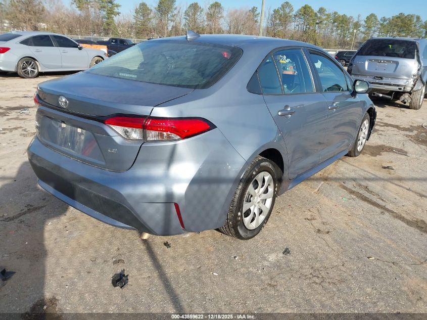 2022 Toyota Corolla Le VIN: 5YFEPMAE7NP285330 Lot: 43859622
