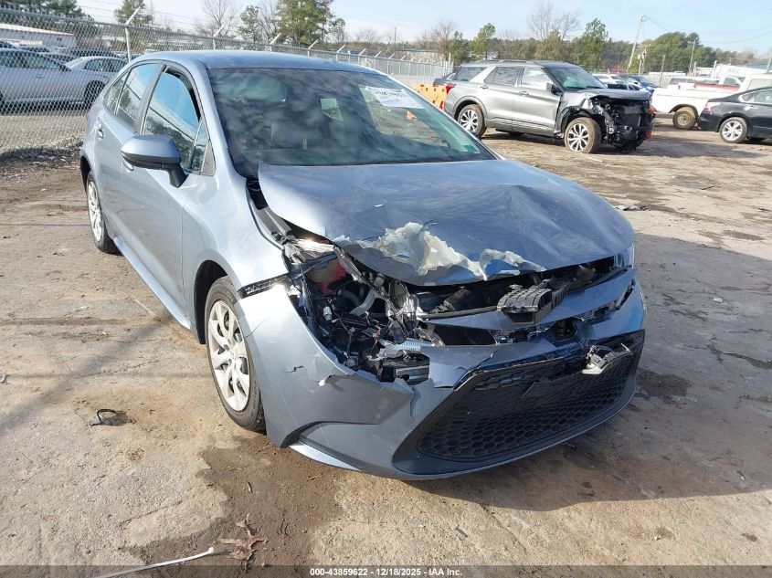 2022 Toyota Corolla Le VIN: 5YFEPMAE7NP285330 Lot: 43859622