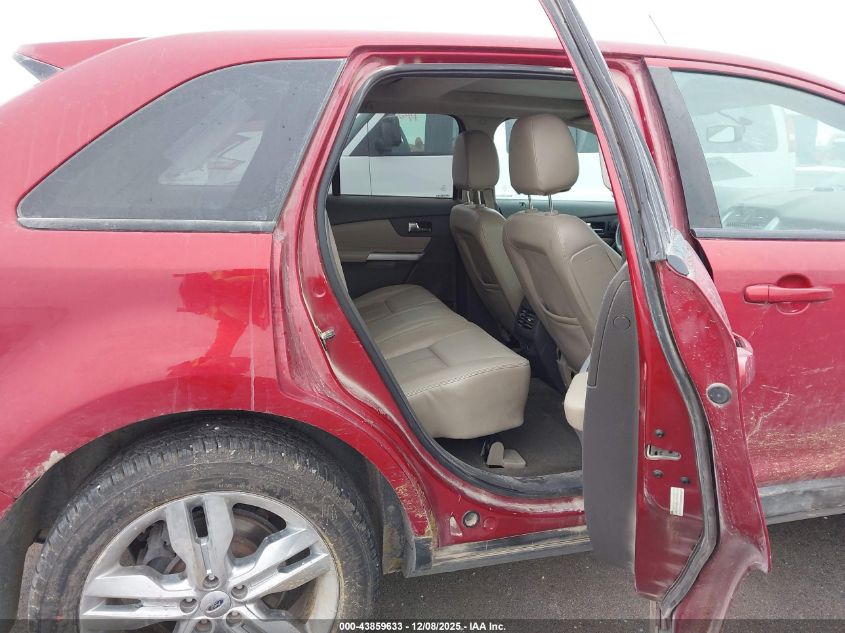 2013 Ford Edge Sel VIN: 2FMDK4JC7DBE24433 Lot: 43859633