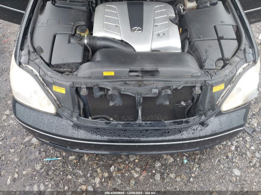 2004 Lexus Ls 430 VIN: JTHBN36F040147625 Lot: 43859665