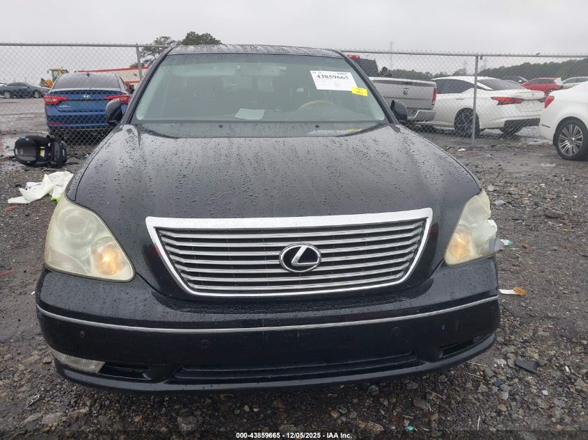 2004 Lexus Ls 430 VIN: JTHBN36F040147625 Lot: 43859665