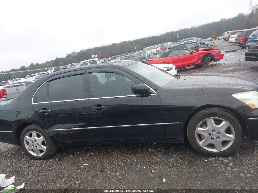 2004 Lexus Ls 430 VIN: JTHBN36F040147625 Lot: 43859665