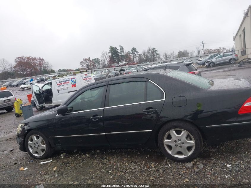 2004 Lexus Ls 430 VIN: JTHBN36F040147625 Lot: 43859665