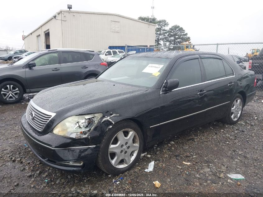 2004 Lexus Ls 430 VIN: JTHBN36F040147625 Lot: 43859665