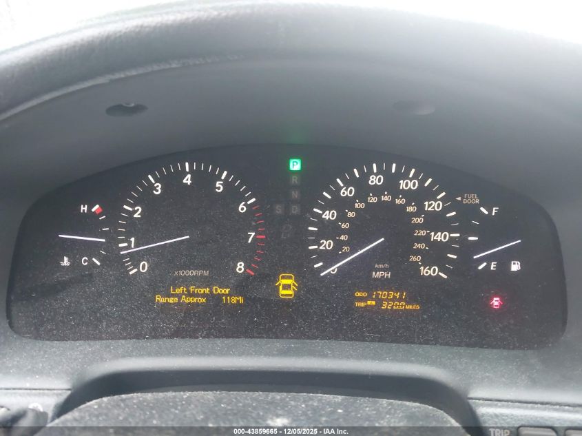 2004 Lexus Ls 430 VIN: JTHBN36F040147625 Lot: 43859665