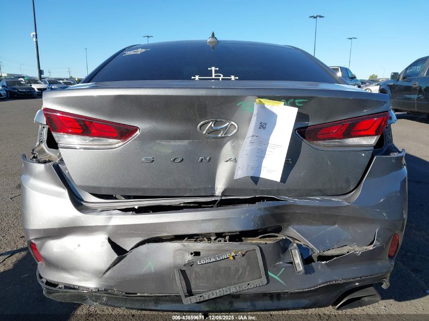 2019 Hyundai Sonata Sel VIN: 5NPE34AF9KH796650 Lot: 43859671