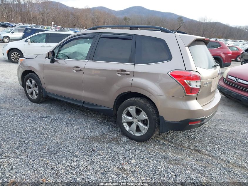 2015 Subaru Forester 2.5I Limited VIN: JF2SJAHC5FH414820 Lot: 43859690