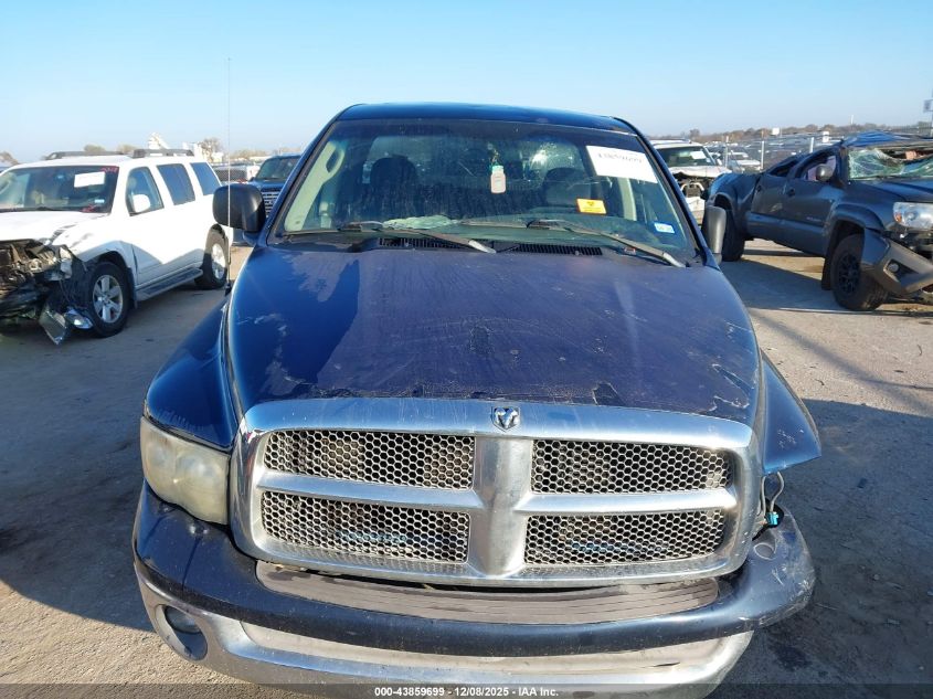 2002 Dodge Ram 1500 St VIN: 3D7HA18Z42G205737 Lot: 43859699