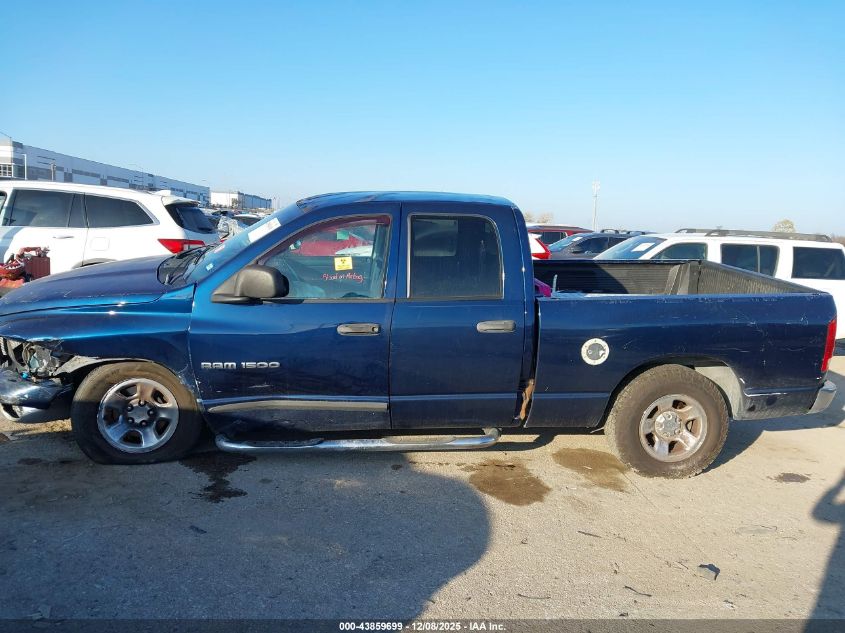 2002 Dodge Ram 1500 St VIN: 3D7HA18Z42G205737 Lot: 43859699