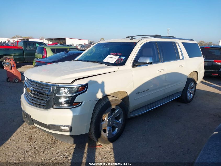 2015 Chevrolet Suburban 1500 Ltz VIN: 1GNSCKKC2FR128089 Lot: 43859712