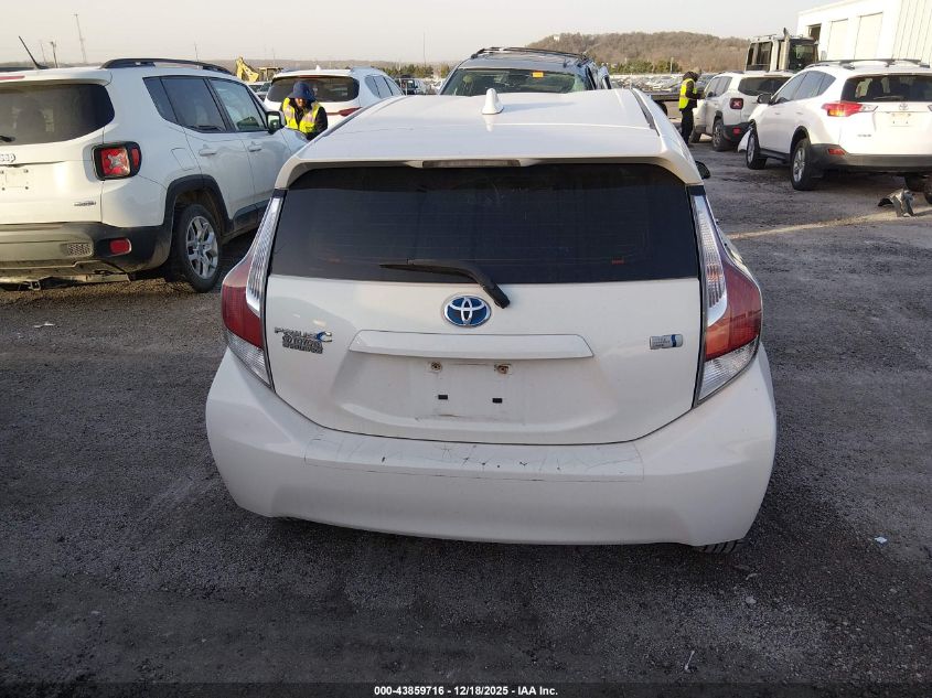 2015 Toyota Prius C One VIN: JTDKDTB35F1108946 Lot: 43859716