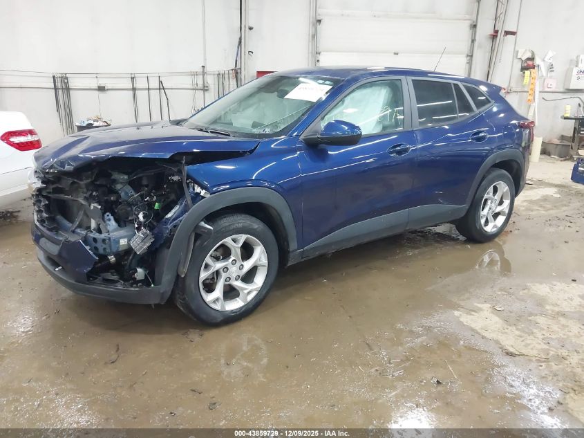 2024 Chevrolet Trax Fwd Sp VIN: KL77LFE28RC056117 Lot: 43859729