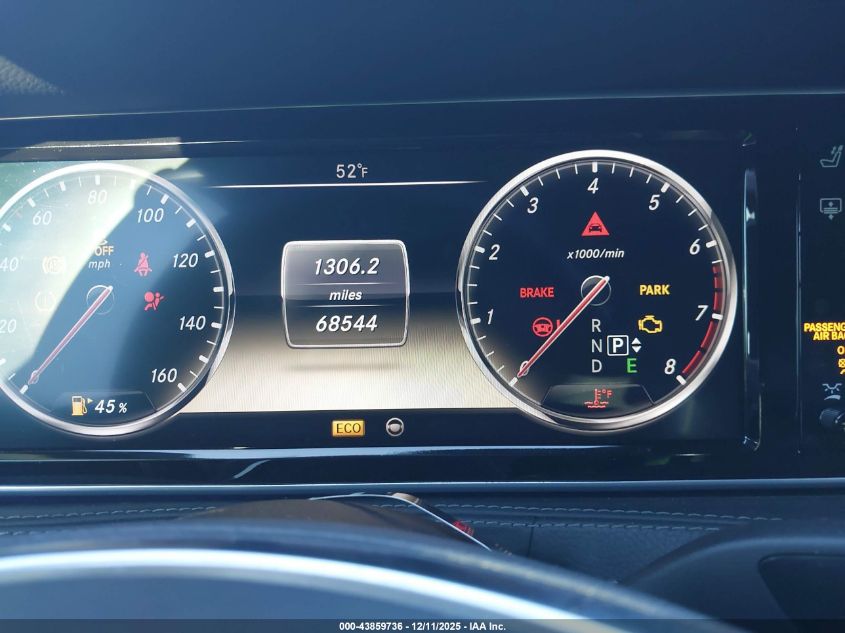 2014 Mercedes-Benz S 550 VIN: WDDUG8CB0EA048159 Lot: 43859736